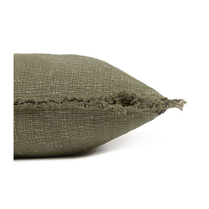 Подушка Лорена Каналс (Lorena Canals) "Этнос квадрат", хаки, 45 х 45 см